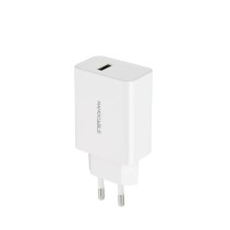 Nanocable cargador 1 x usb 5v-2.1a blanco