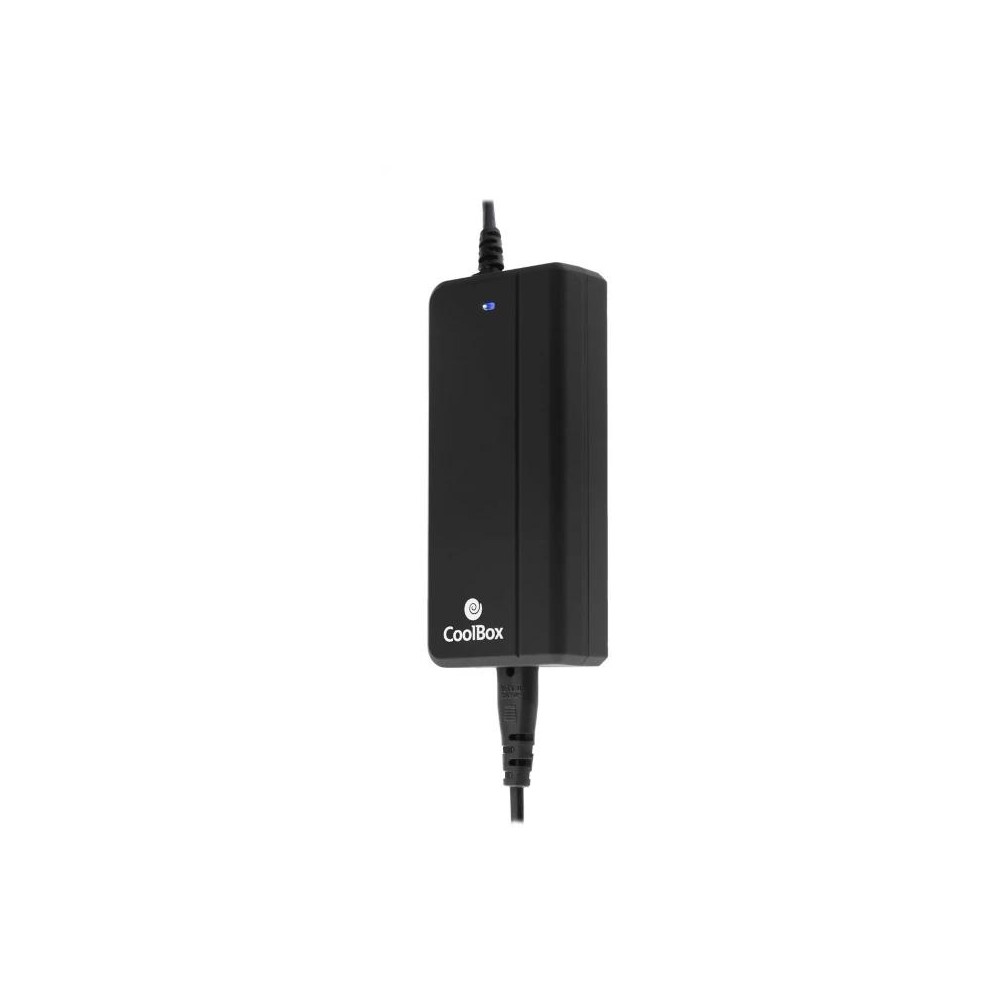 Coolbox adaptador portátil automático 90w usb 2.1a