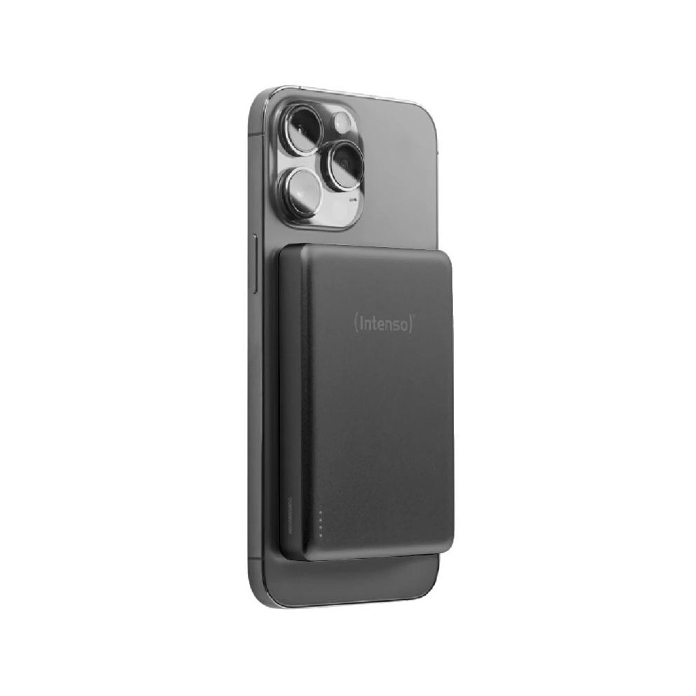 Intenso powerbank mw10000 magsafe gris