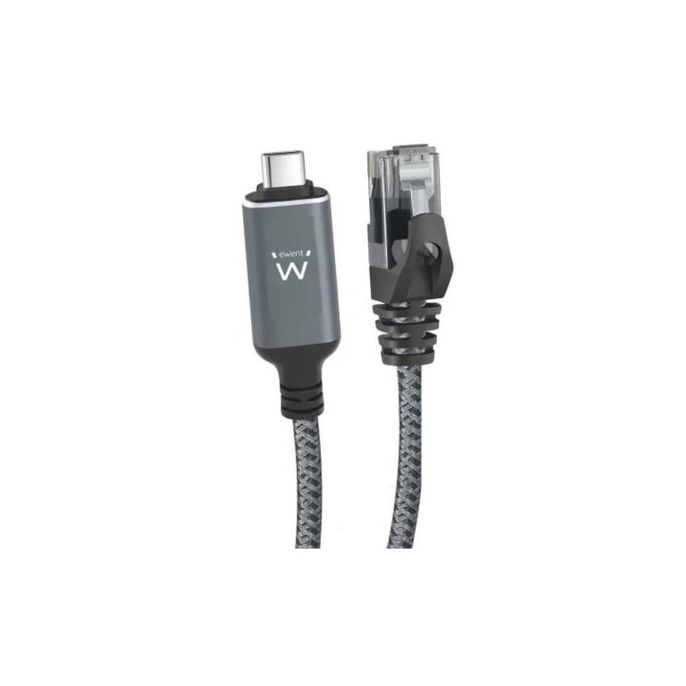 Ewent cable usb-c 3.1 a rj45 cat6 ftp, 1gbps, 5m