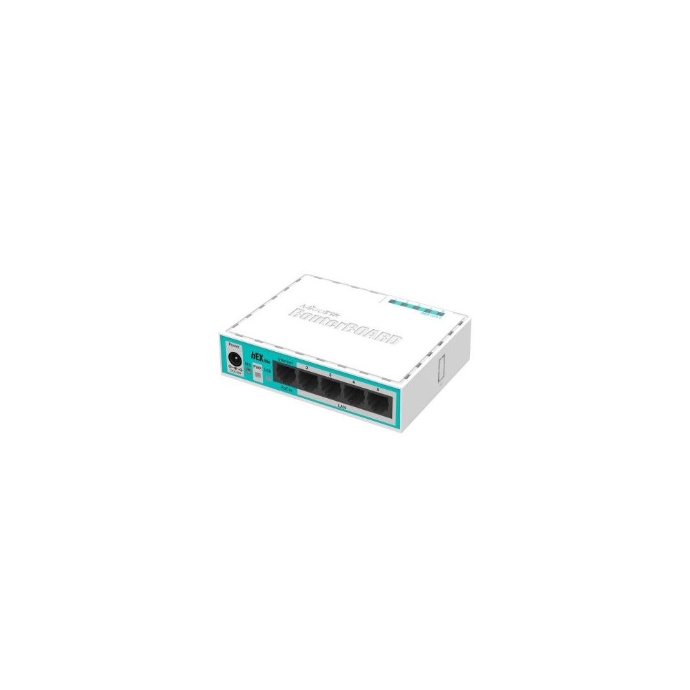 Mikrotik rb750r2 hex lite router 5x10/100 l4