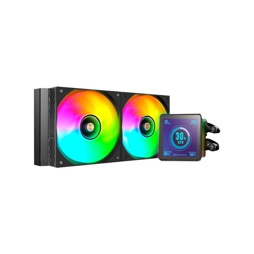 Mars gaming refrigeración liquid visionpro240 argb
