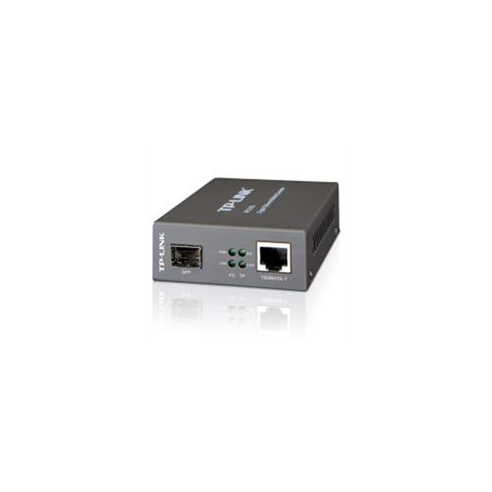 Tp-link mc220l conversor medios sfp 0,55km / 10km