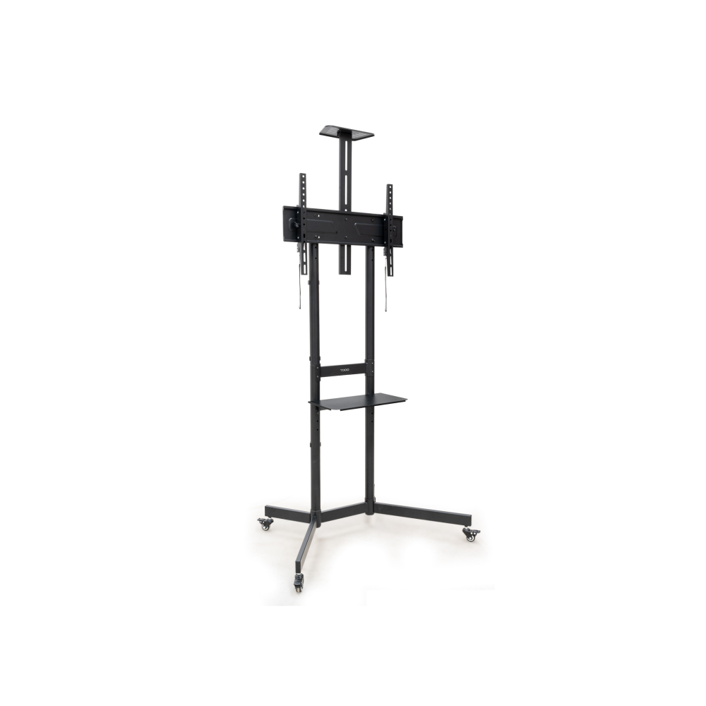 SOPORTE SUELO TOOQ RUEDAS "NEFERTITI" 37-70" NEGRO