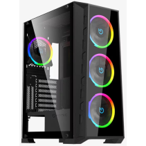 CAJA ATX HIDITEC MH12 GLASS ARGB USB 3.1 TYPE-C