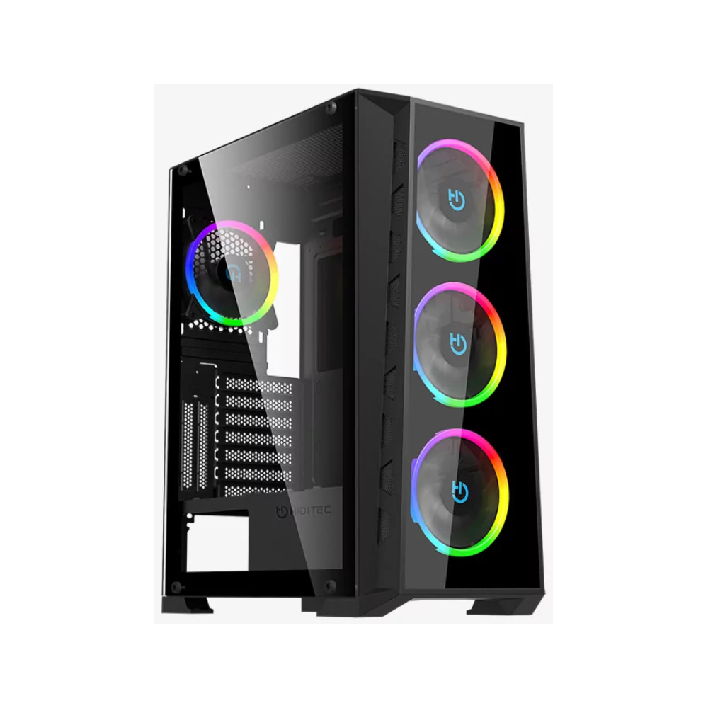 CAJA ATX HIDITEC MH12 GLASS ARGB USB 3.1 TYPE-C