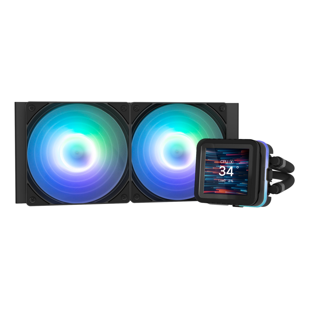 REFRIGERACION LIQUIDA CPU ZALMAN ALPHA2 DS A24 ARGB 240MM NEGRO