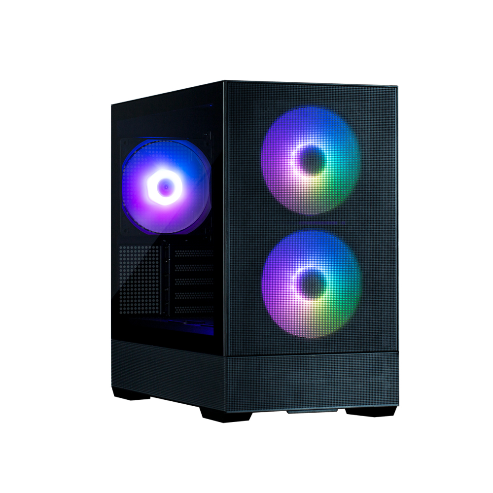 CAJA ZALMAN P30 AIR MATX 3 X VENT 120MM ARGB 2XUSB 3.0 NEGRO S/N FUENTE