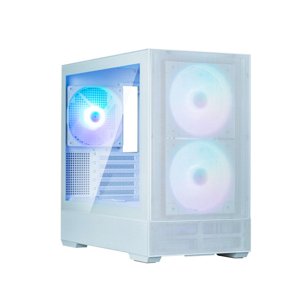 CAJA ZALMAN P30 AIR MATX 3 X VENT 120MM ARGB 2XUSB 3.0 BLANCO S/N FUENTE