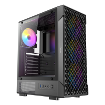 CAJA ANTEC VX-320 ATX 4 VENTILADORES ARGB NEGRA