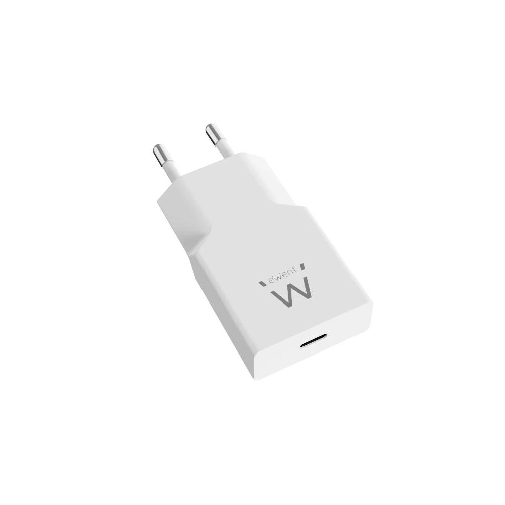 Ewent ew1310 cargador rápido usb-c 20w tec.ganfast