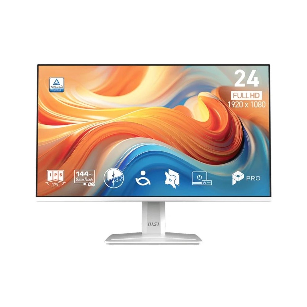 Msi pro mp243w e14 monitor 23.8" 144hz hdmi mm bl
