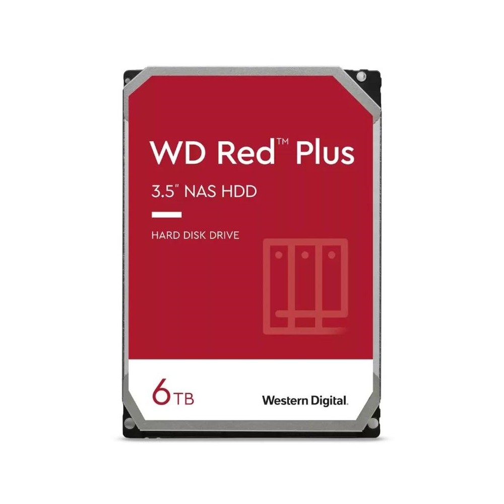 Western digital red plus wd60efpx 6tb sata-600