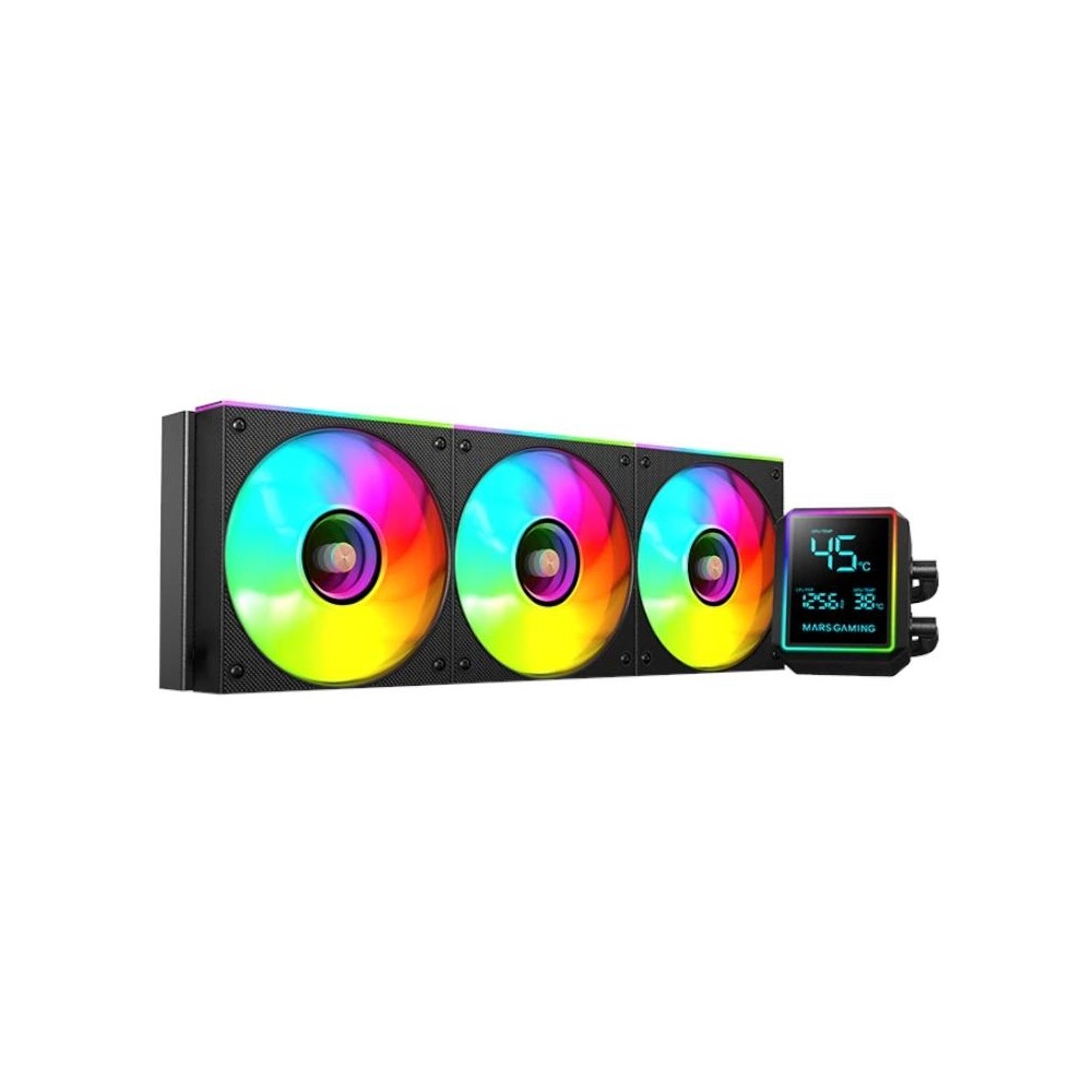Mars gaming refrig. líquida mllcdpro360 aio negro