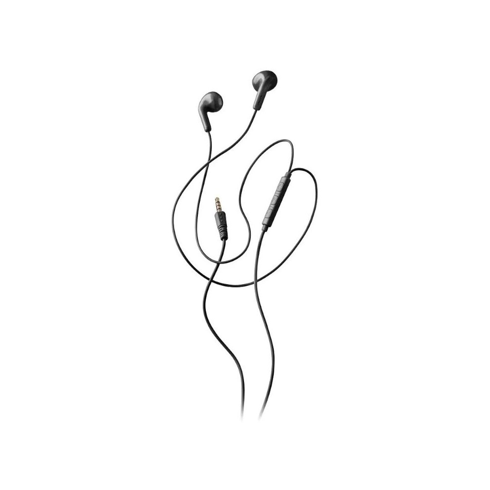 Ngs auricular negro estéreo cable jack 3.5 mm