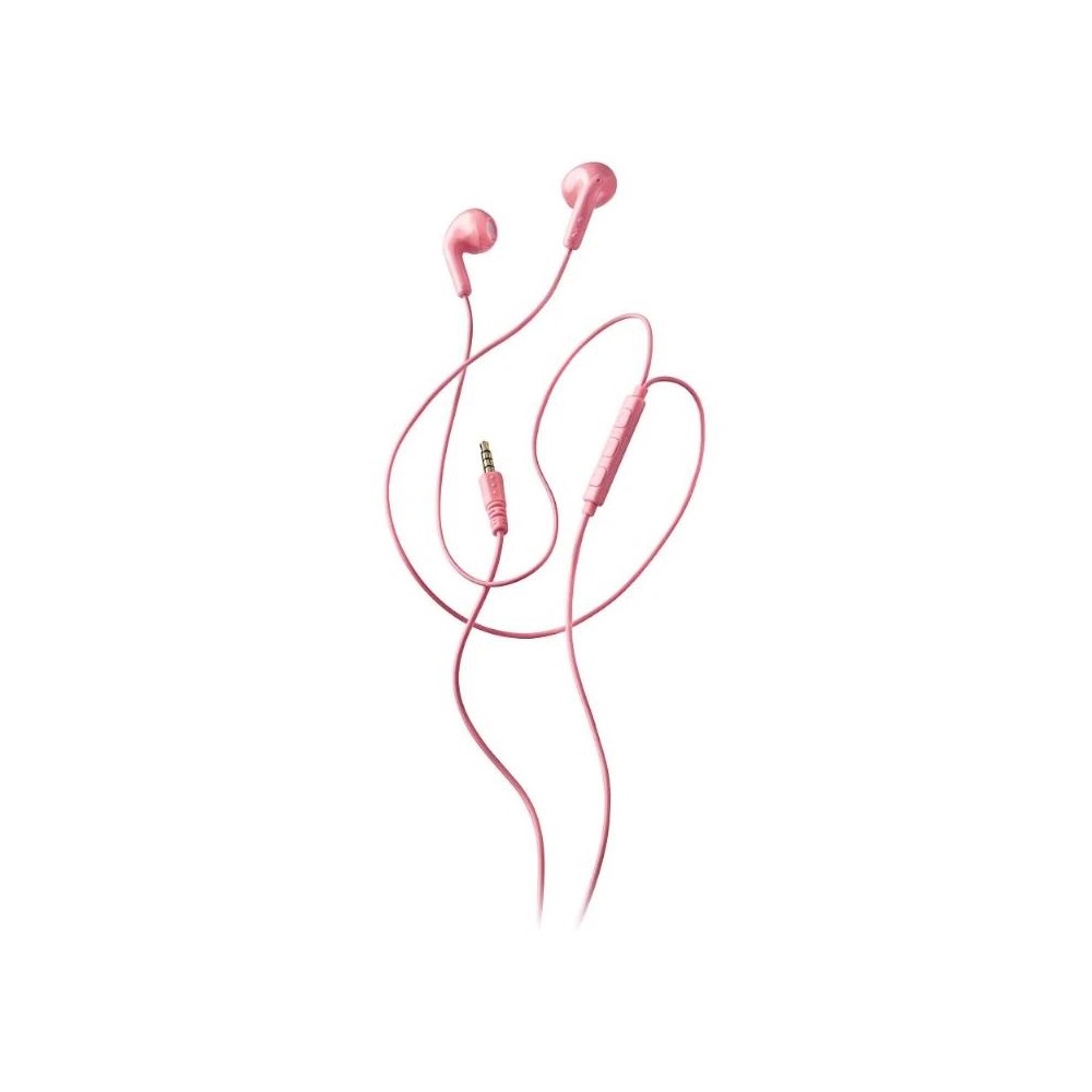 Ngs auricular rosa estéreo cable jack 3.5 mm