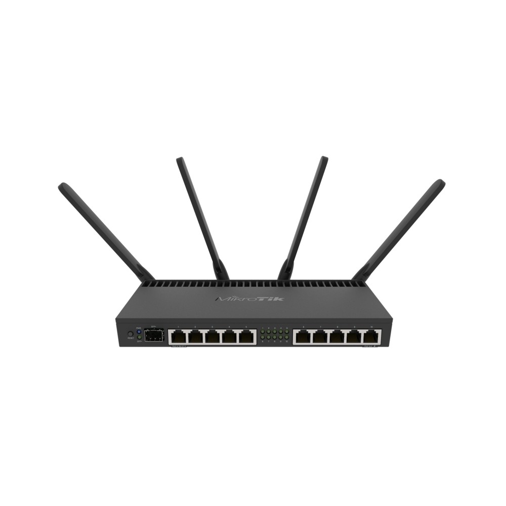 Mikrotik rb4011igs+5hacq2hnd-in router 10xgb 1xspf
