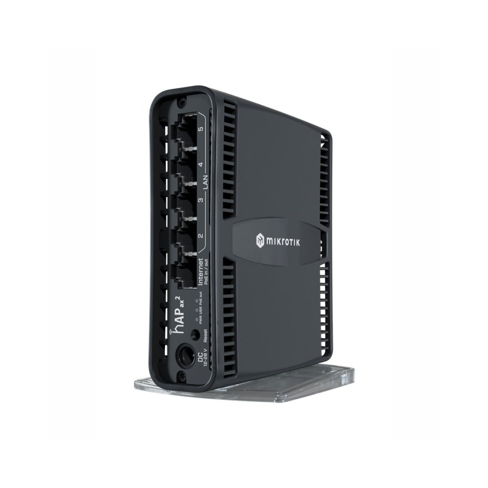Mikrotik hap ax2 router wifi6 5xgbe (1poe) dual