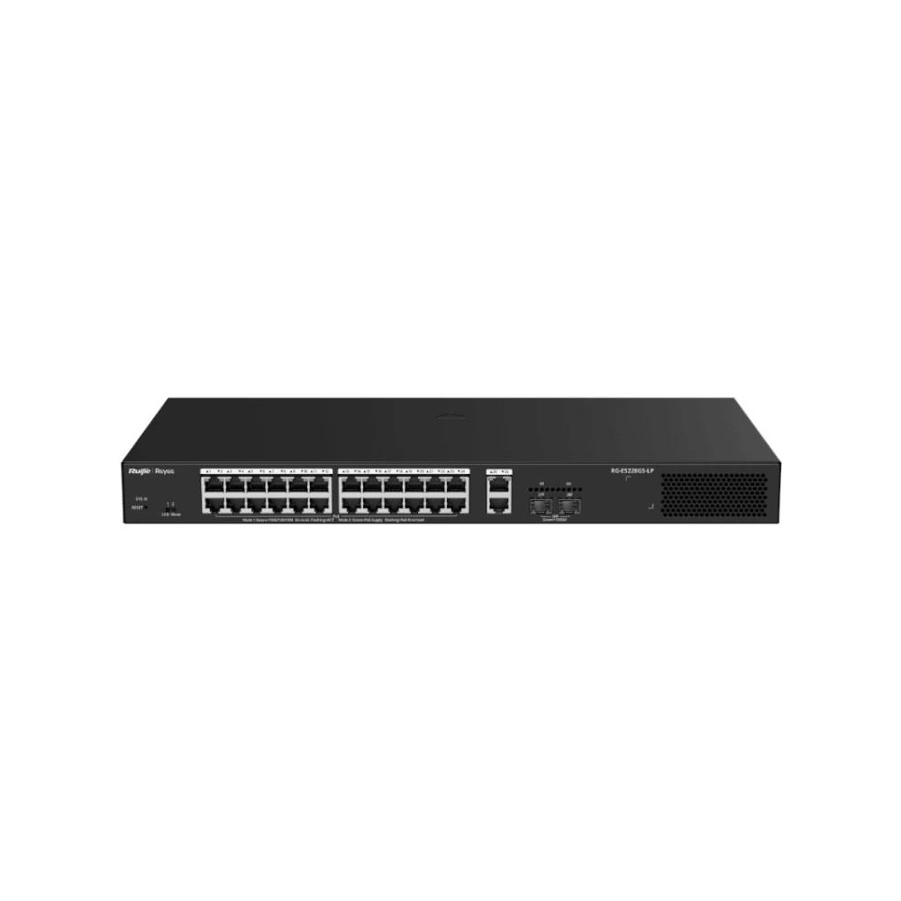 Reyee es228gs-lp switch 26xgbe (24 poe) 250w 2xsfp