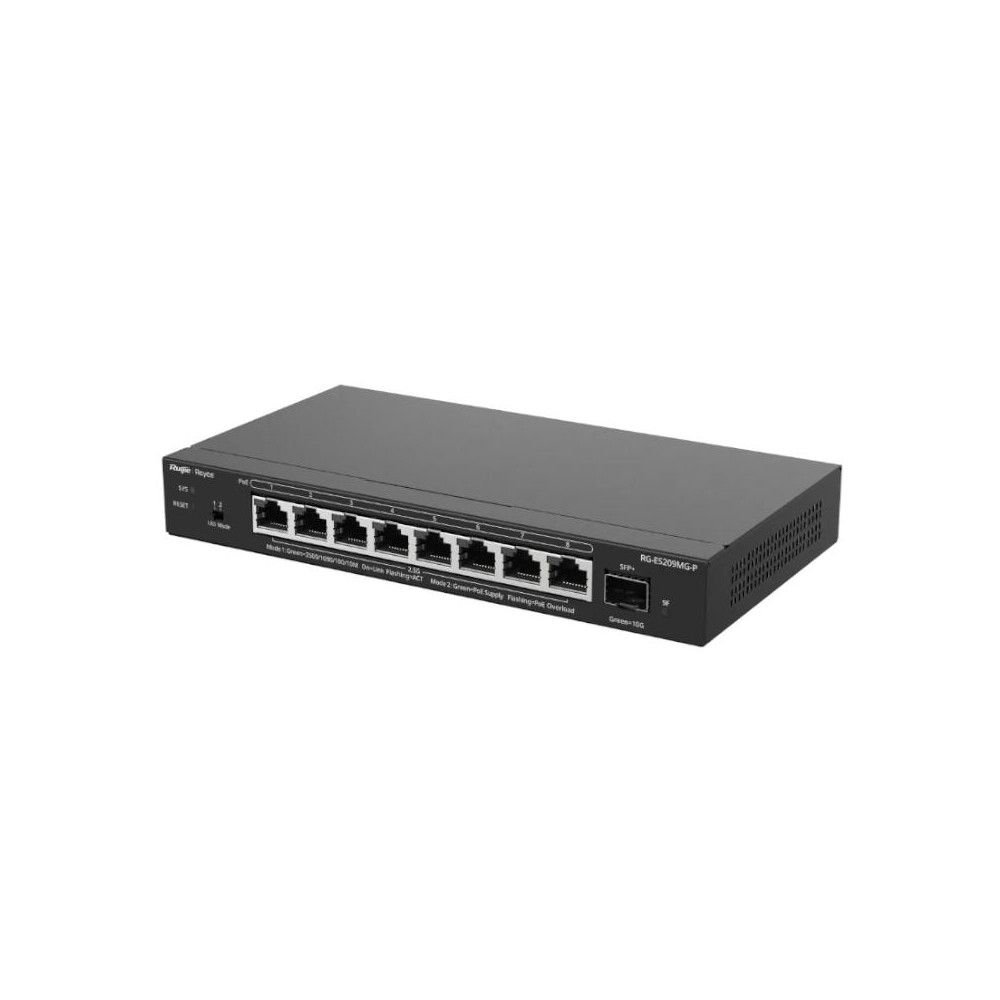 Reyee es209mg-p switch 5xmgb poe 1xsfp+ 130w