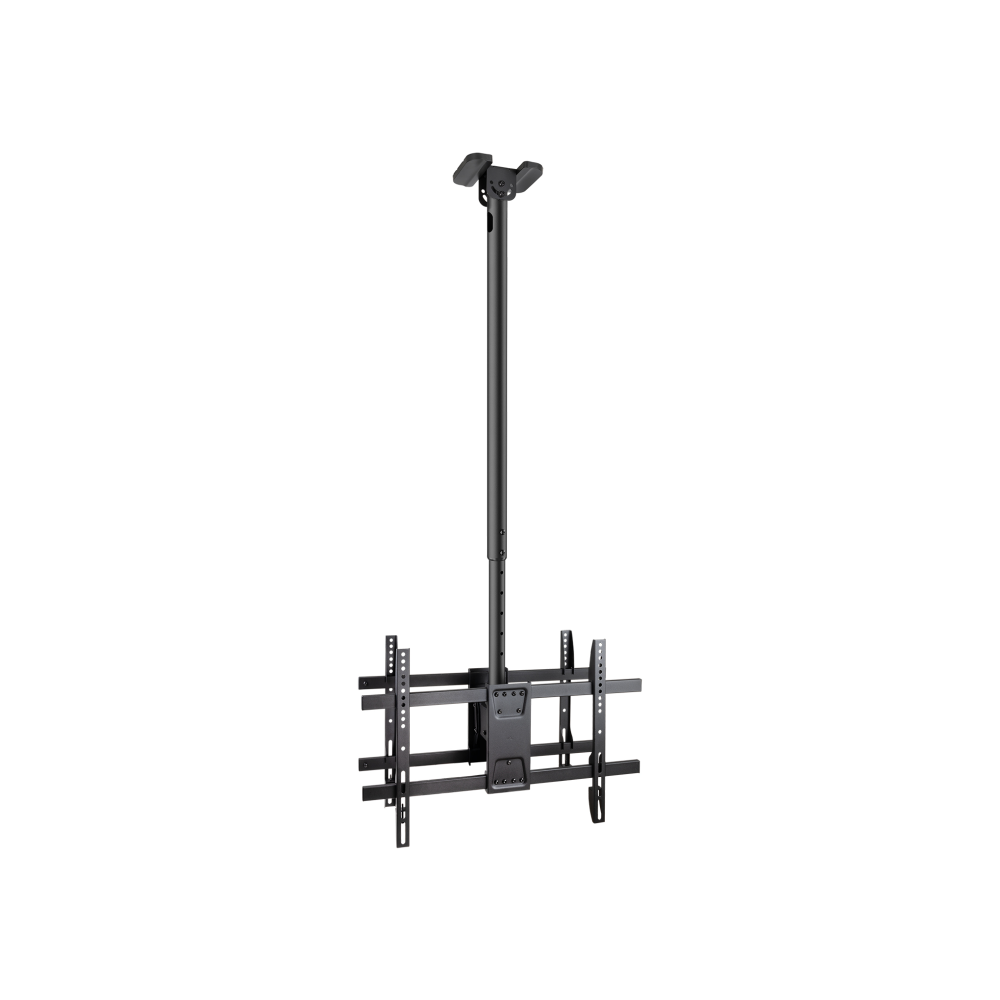 SOPORTE TECHO TOOQ 2 PANTALLAS 43-86" XL NEGRO