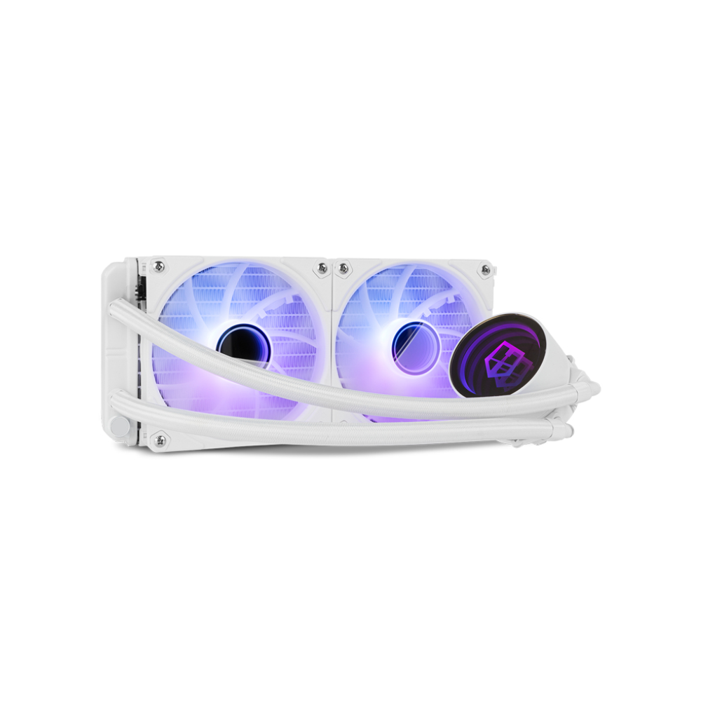 REFRIGERACION LIQUIDA NOX HUMMER M-240 KIT RL ARGB BLANCO