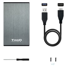Tooq tqe-2527g caja hdd 2.5" usb 3.1 gen1/usb 3.0