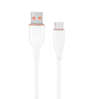 CABLE DE CARGA Y DATOS GEMBIRD USB TIPO C DE SILICONA PREMIUM 1,5 MBLANCO