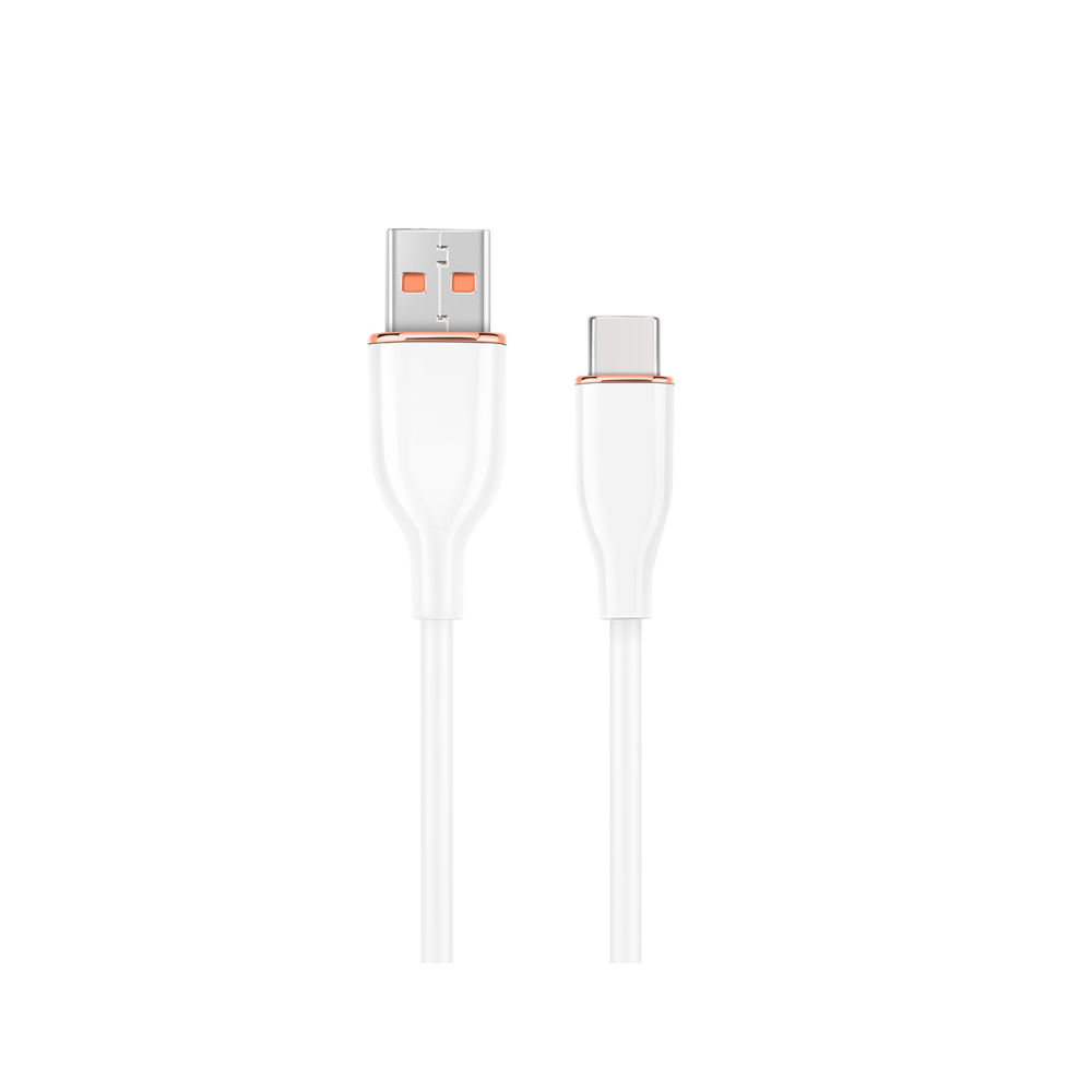 CABLE DE CARGA Y DATOS GEMBIRD USB TIPO C DE SILICONA PREMIUM 1,5 MBLANCO