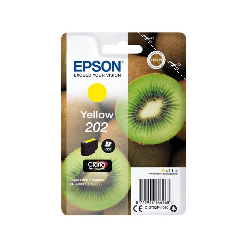 Epson cartucho 202 amarillo