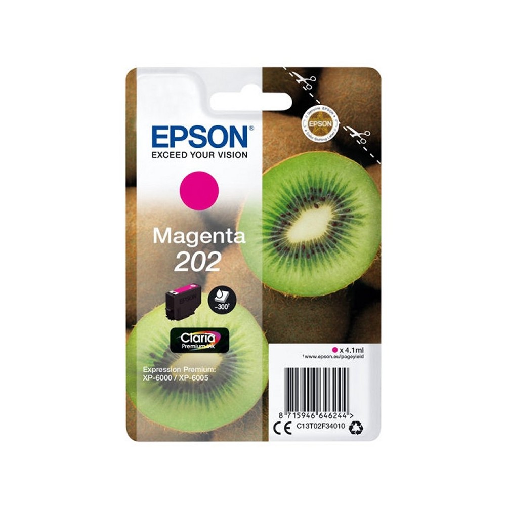 Epson cartucho 202 magenta