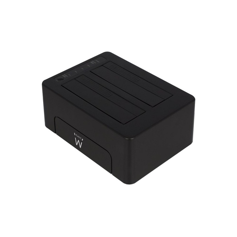 Ewent ew7014 dock station dual 2.5"-3.5" usb 3.1