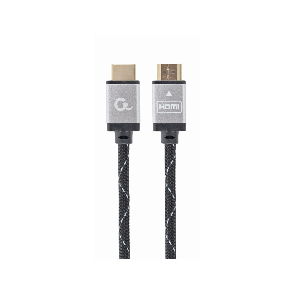 CABLE TRENZADO HDMI 2.0 4K 60HZ GEMBIRD SELECT PLUS SERIES CON ETHERNET 3M NEGRO