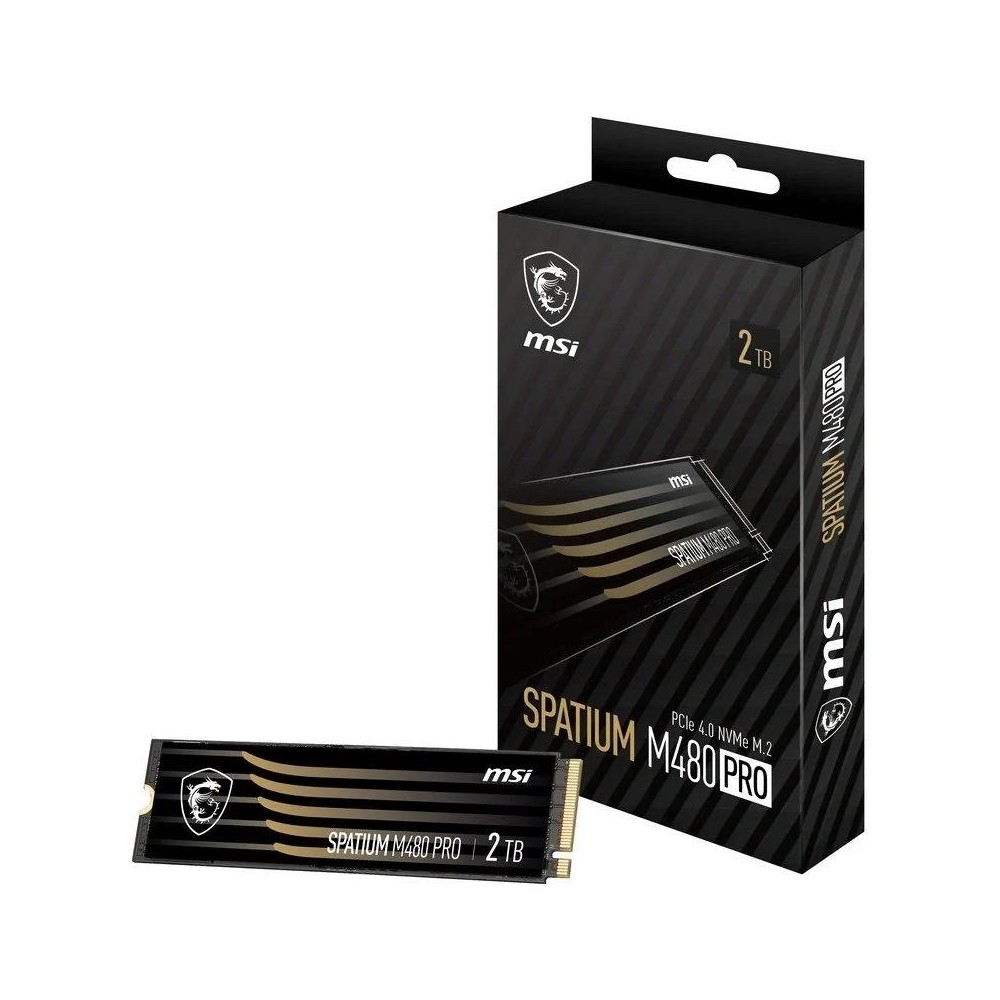 Msi ssd m480 pro 2tb pcie 4.0 nvme 7400 mb-s