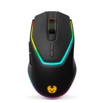 Krom kabala | kit teclado y ratón wireless rgb sp