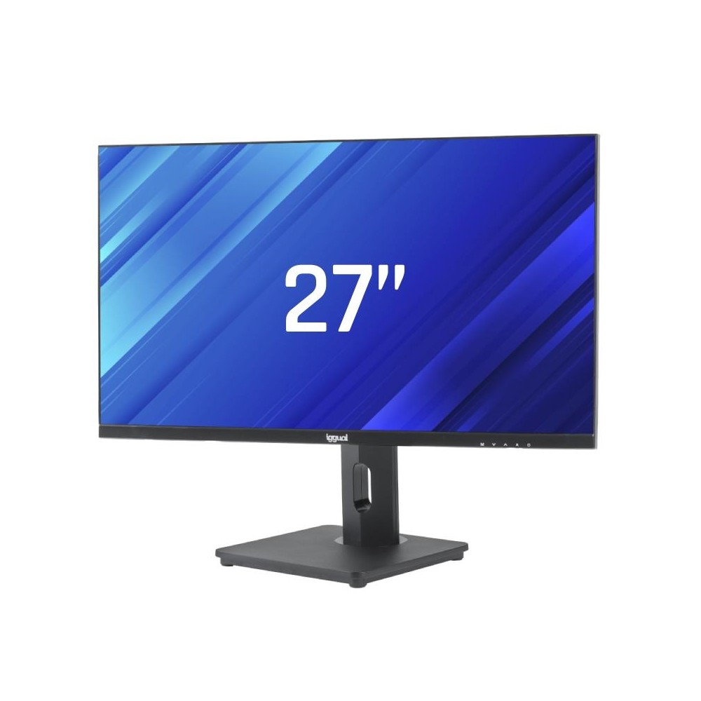 Iggual monitor 27" vga hdmi 120hz pivotante aa mm