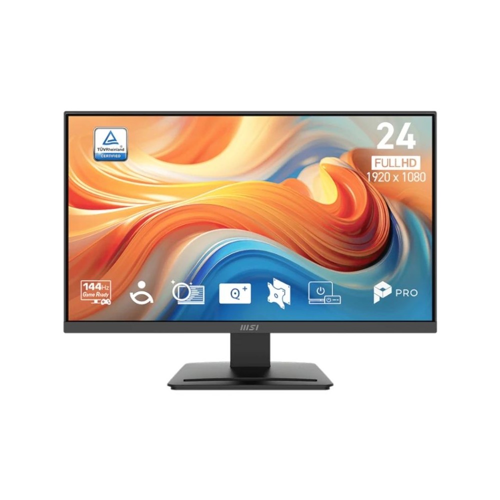 Msi pro mp241 e14v monitor 23.8" 144hz hdmi dp