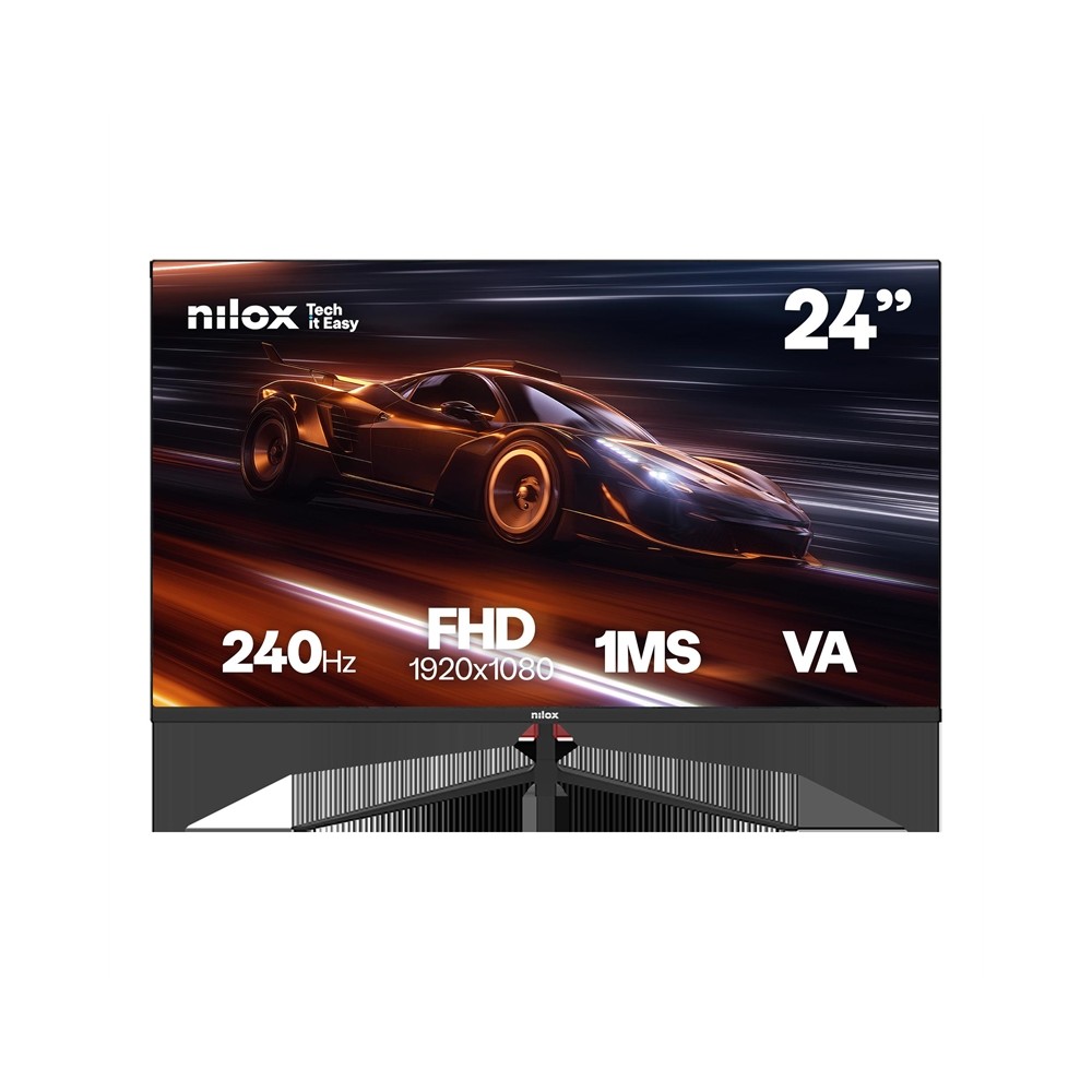 Nilox nxm24fhd2401 monitor 24" va 240hz hdmi dp