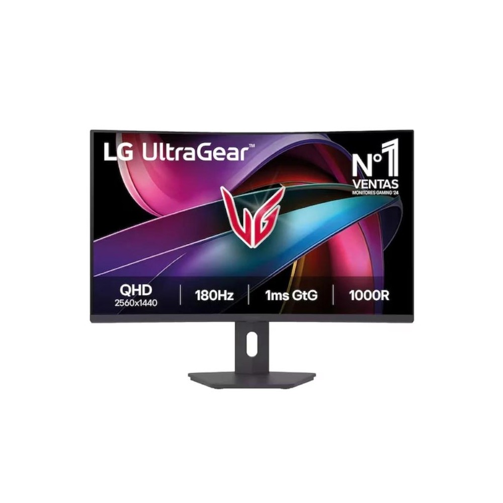 Lg 32g600a-b monitor 32" qhd 1ms lcd curvo negro