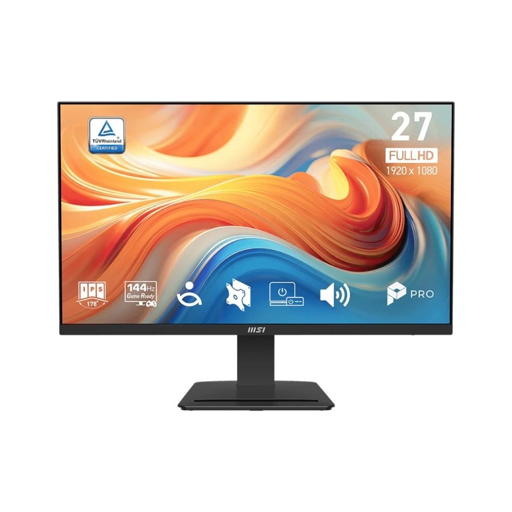 Msi pro mp273 e14a monitor 27" ips fhd 144hz mm