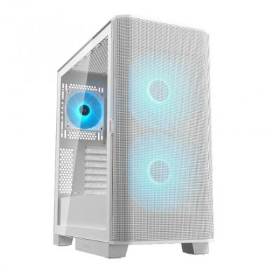 Cougar caja semitorre airface flo rgb white