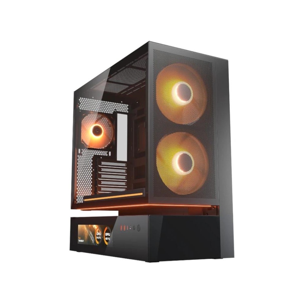 Cougar caja semitorre cfv235 mesh vision black