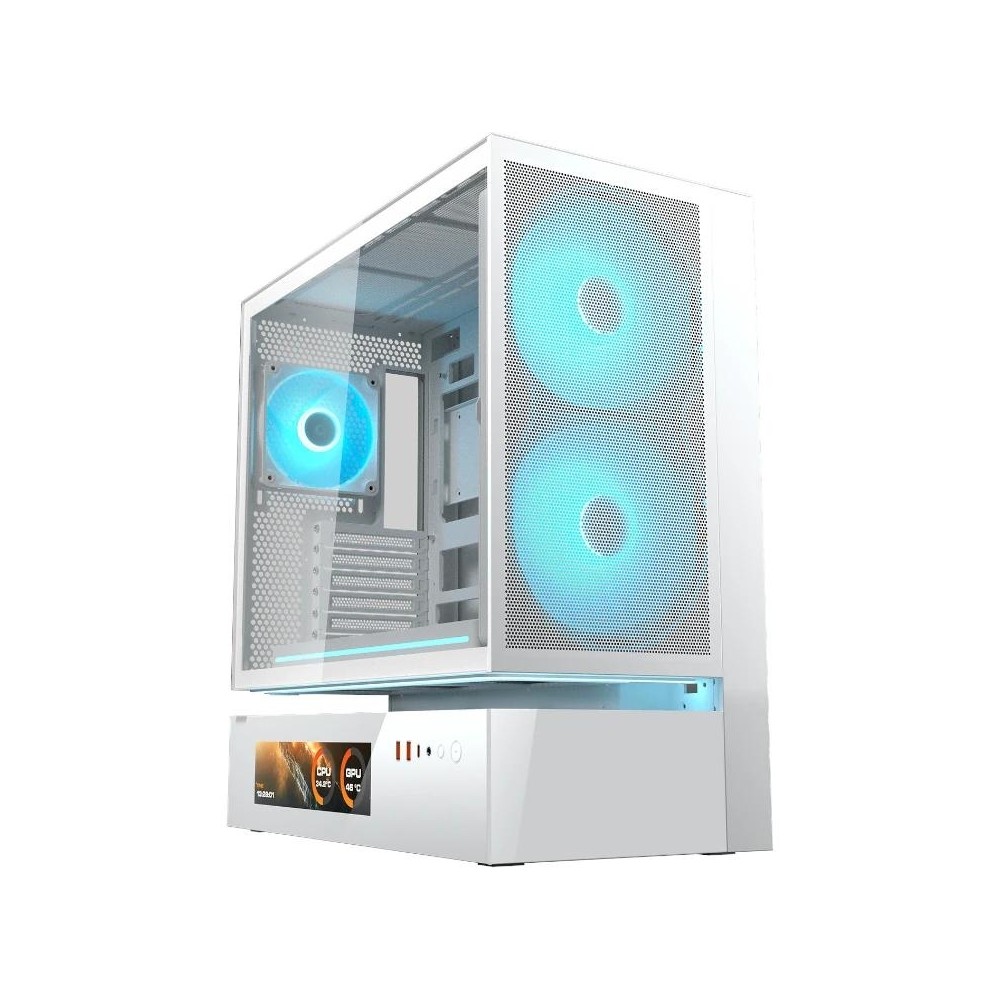 Cougar caja semitorre cfv235 mesh vision white