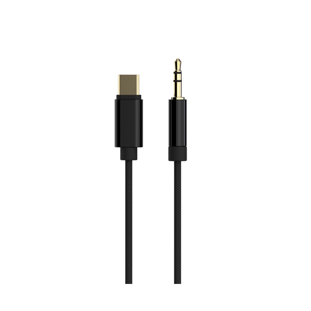 CABLE USB GEMBIRD TIPO C A AUX ESTEREO DE 3,5 MM, 1,5 M, NEGRO