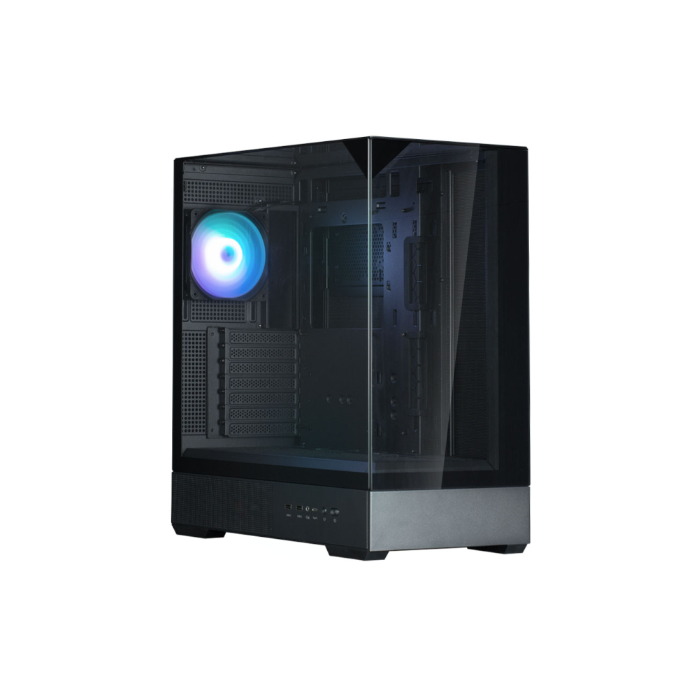 CAJA ZALMAN P40 PRISM ATX 3 XVENT 120MM ARGB 2XUSB 3.0 NEGRO S/N FUENTE