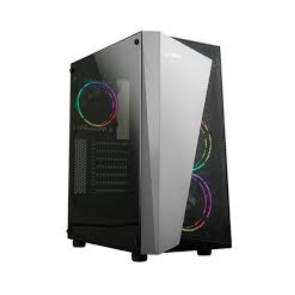 CAJA ZALMAN S4 PLUS ATX 1 XVENT 120MM ARGB 2XUSB 3.0 NEGRO S/N FUENTE