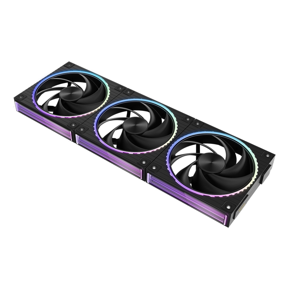 VENTILADOR ZALMAN ZM-DF120 A3 BLACK ARGB 1X VENT 120MM