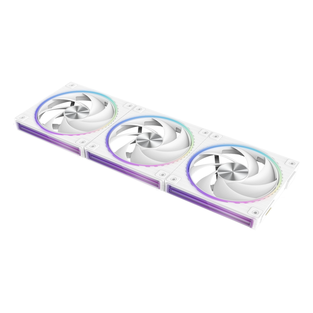 VENTILADOR ZALMAN ZM-DF120 A3 WHITE ARGB 1X VENT 120MM