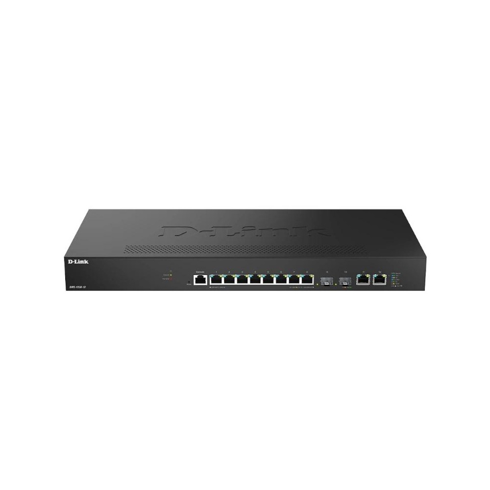 D-link dms-1250-12/e switch 8x2.5mg 2x5mg 2xsfp+