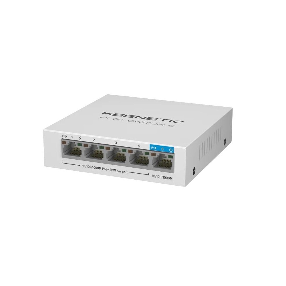 Keenetic poe switch 5 gigabit 5 puertos